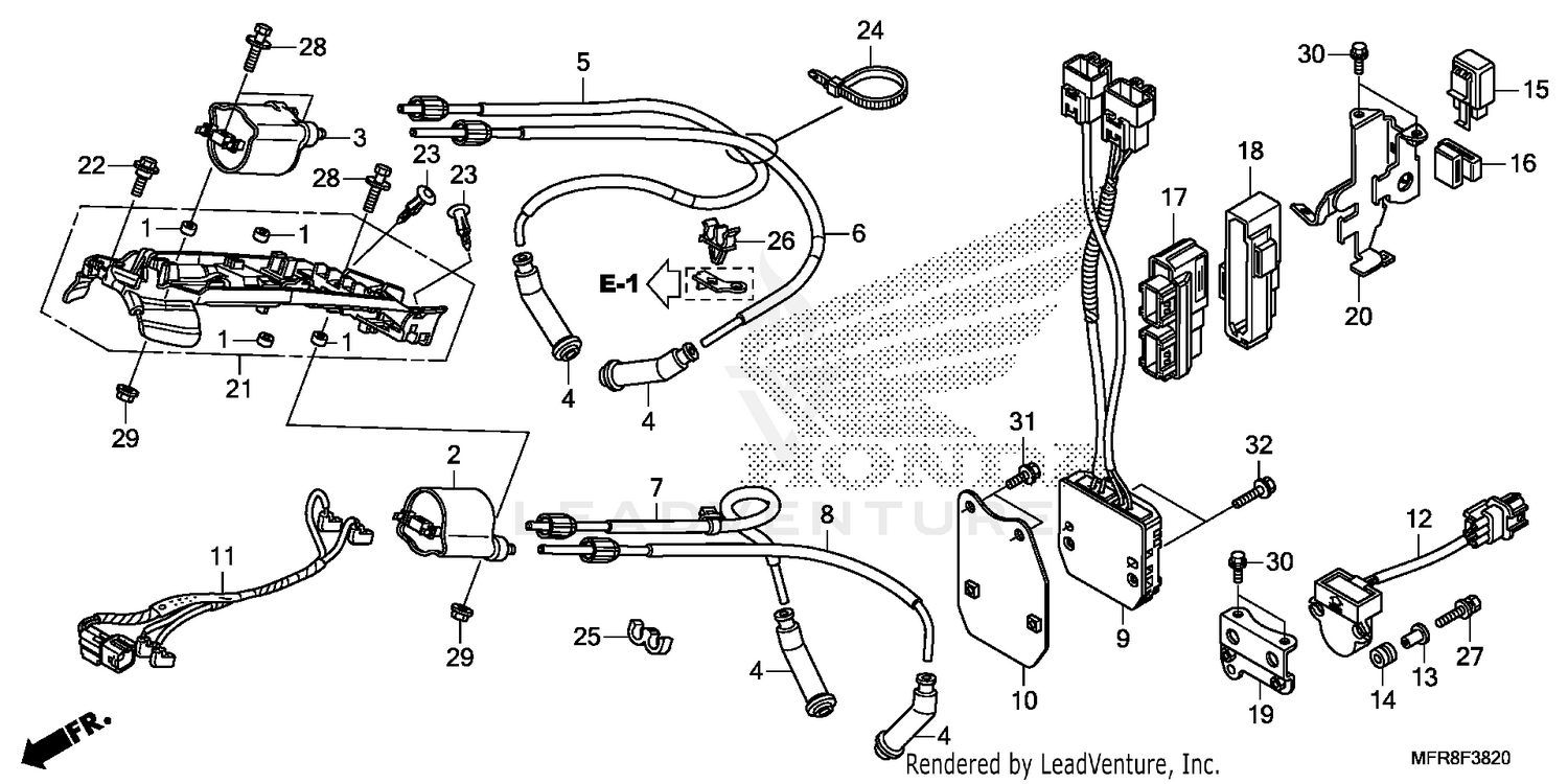 IGNITION COIL@ECU