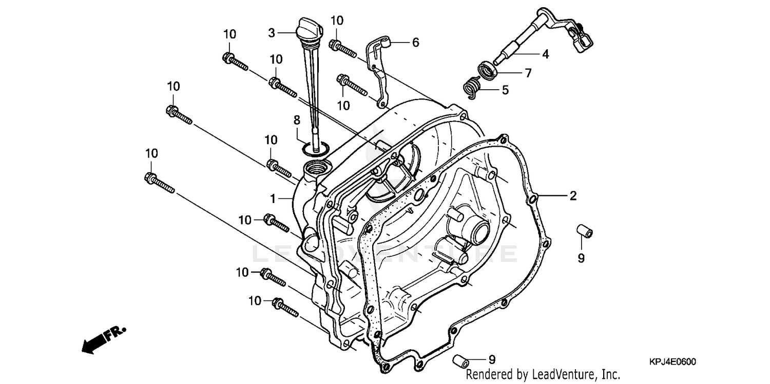 RIGHT CRANKCASE COVER