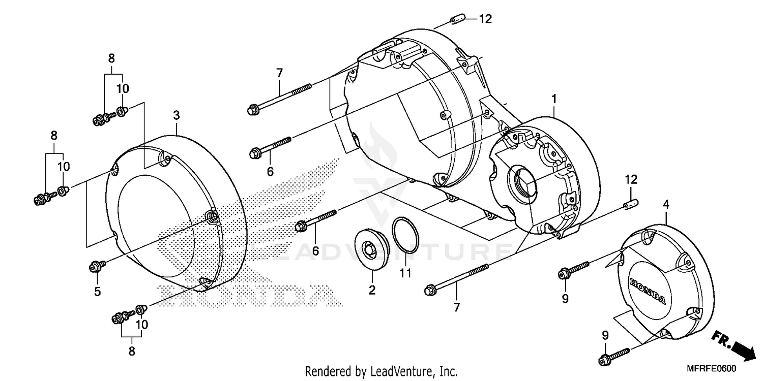 RIGHT CRANKCASE COVER