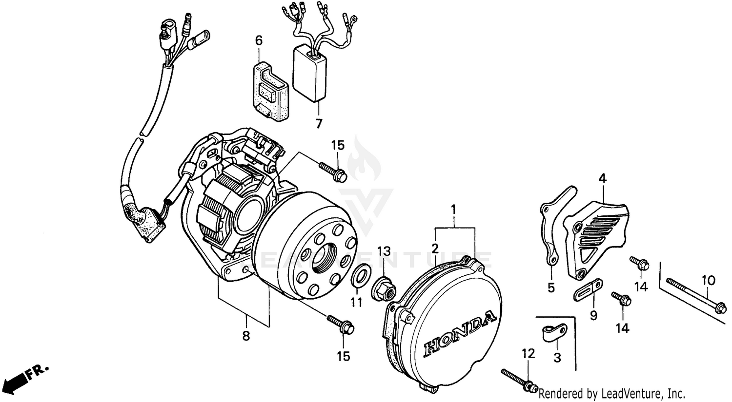 LEFT CRANKCASE COVER