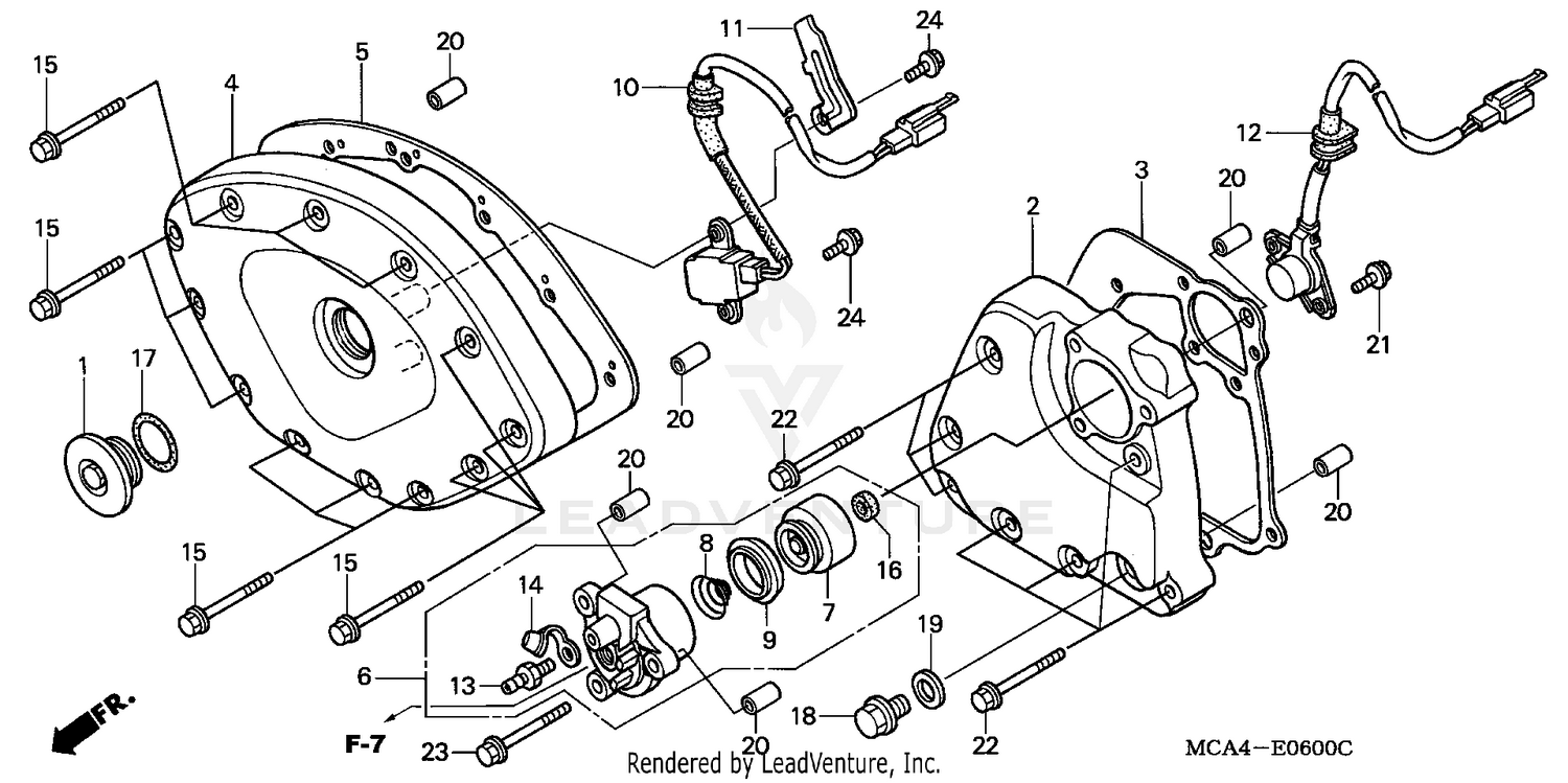 FRONT COVER + TRANSMISSION COVER