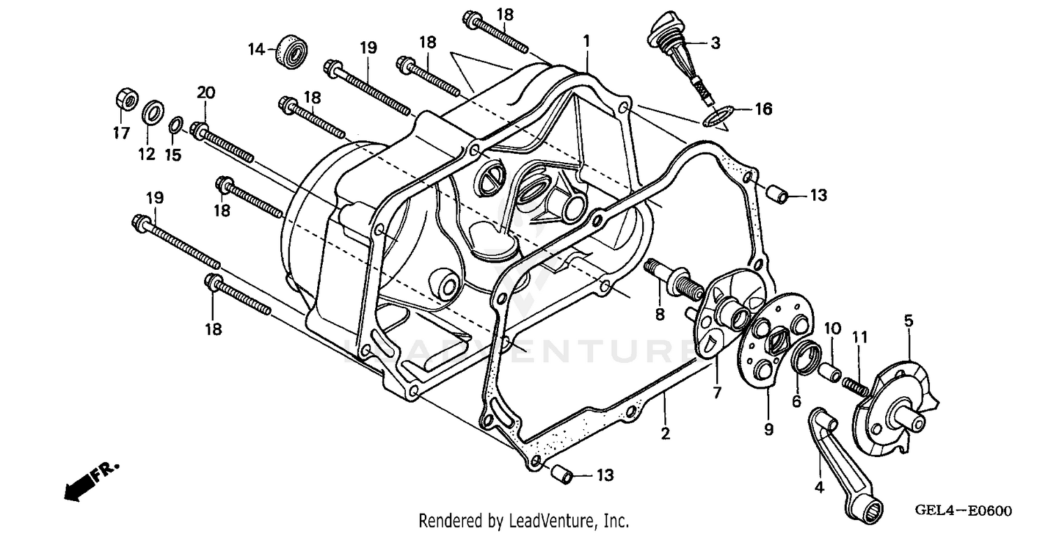 RIGHT CRANKCASE COVER