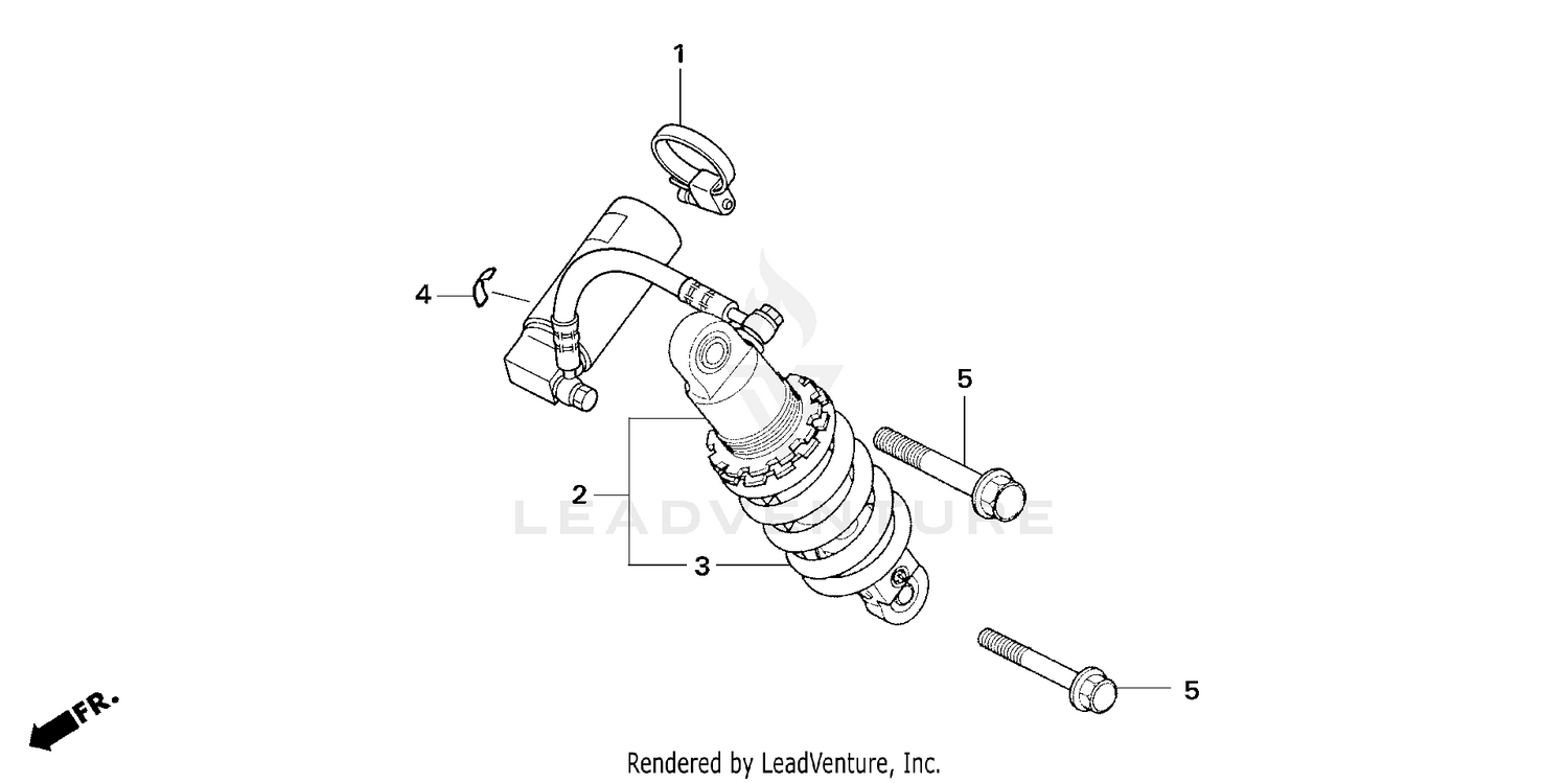 REAR SHOCK ABSORBER