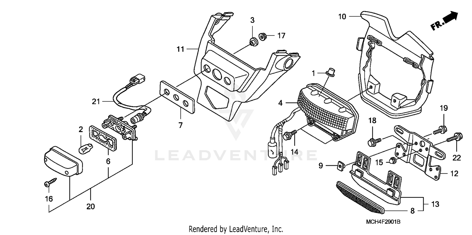 TAILLIGHT (VTX1800F)