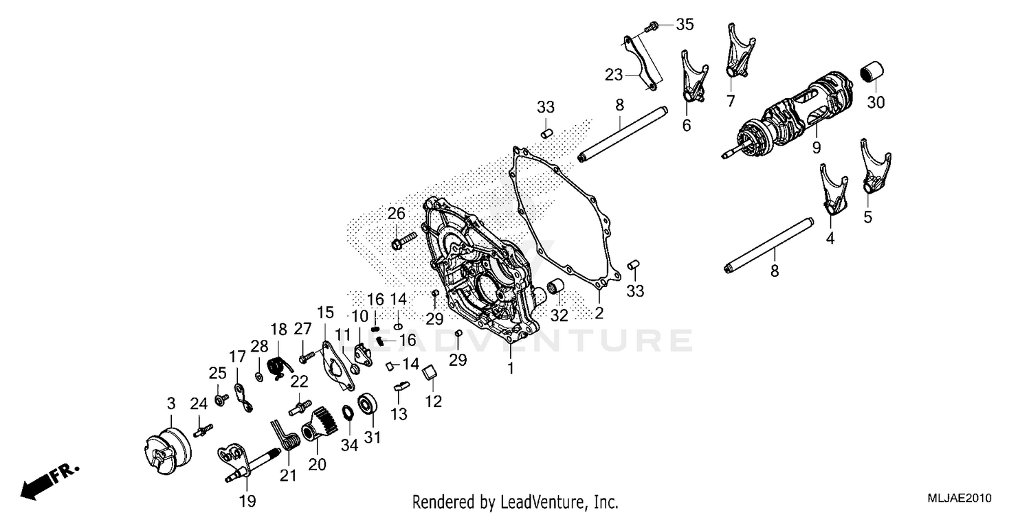 SHIFT DRUM@SHIFT FORK    (DCT)