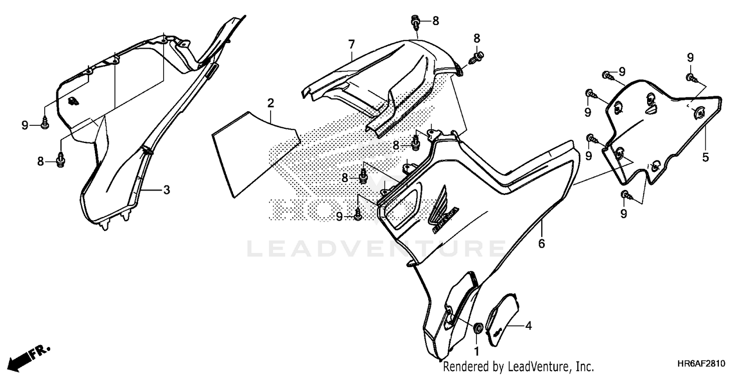 SIDE COVER@TANK COVER