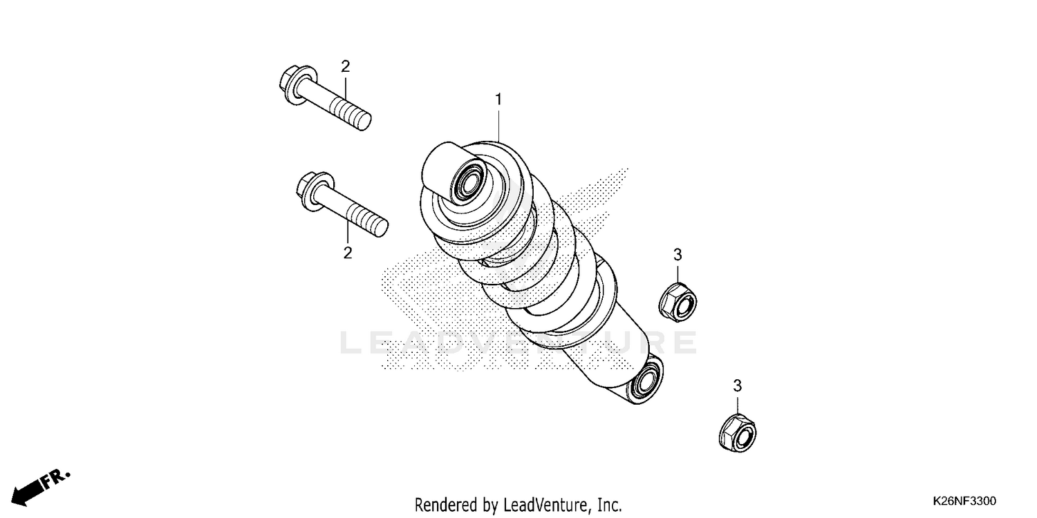 REAR SHOCK ABSORBER