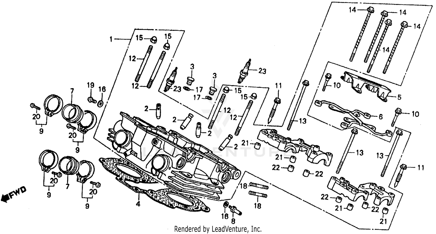 REAR CYLINDER HEAD II