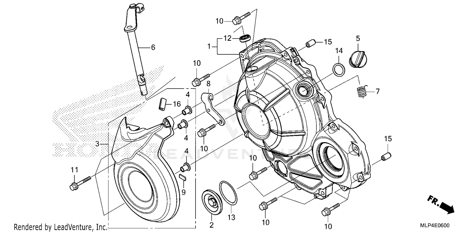 RIGHT CRANKCASE COVER