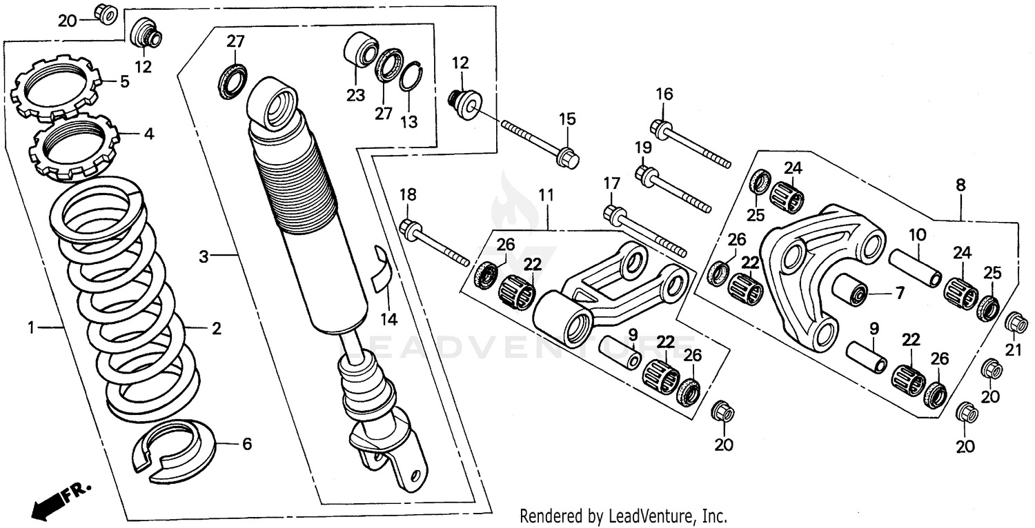 REAR SHOCK ABSORBER