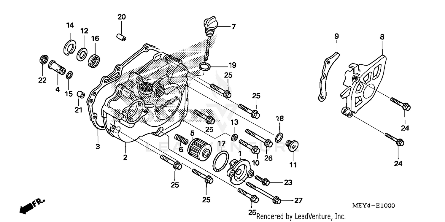 LEFT CRANKCASE COVER