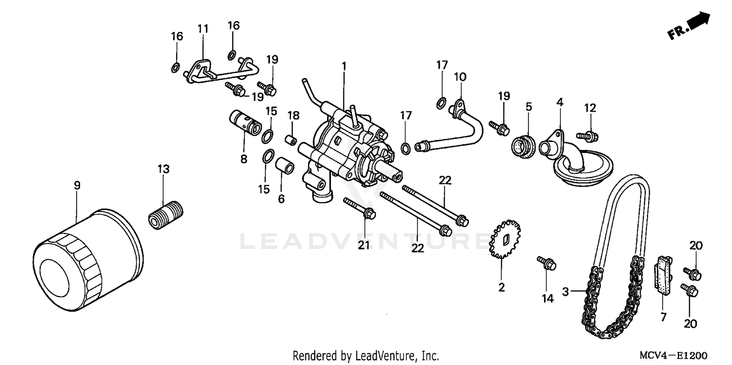 OIL FILTER + OIL PUMP
