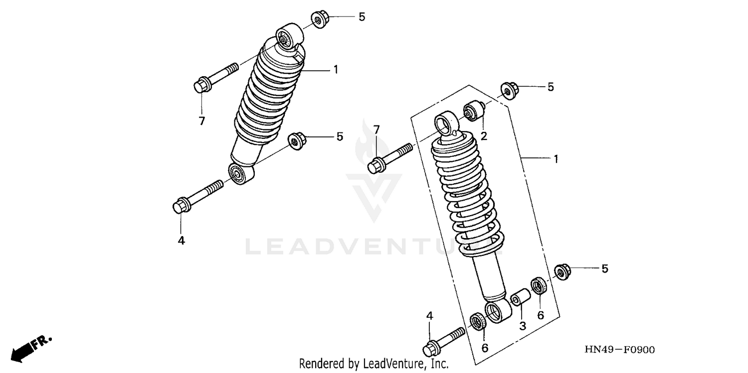 FRONT SHOCK ABSORBER