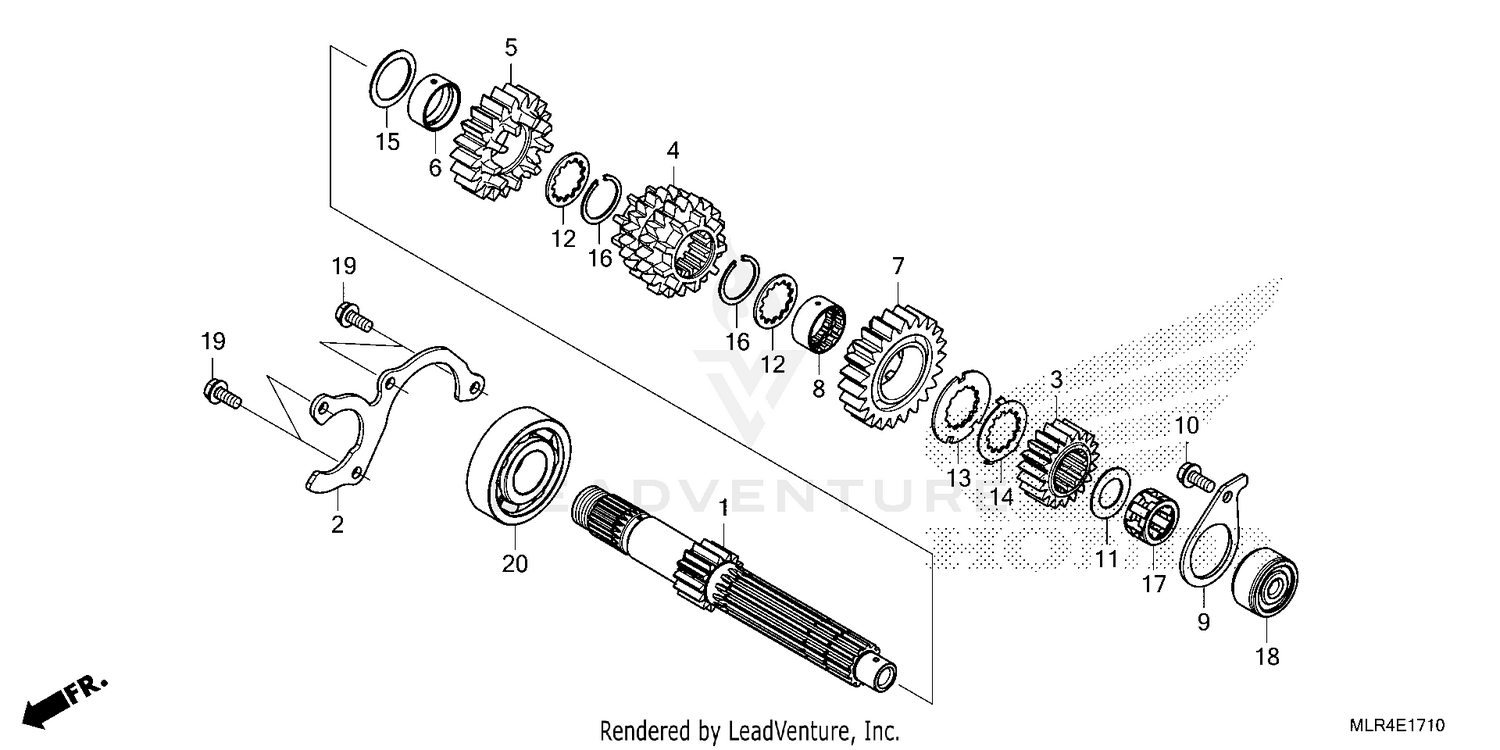 TRANSMISSION (MAINSHAFT)