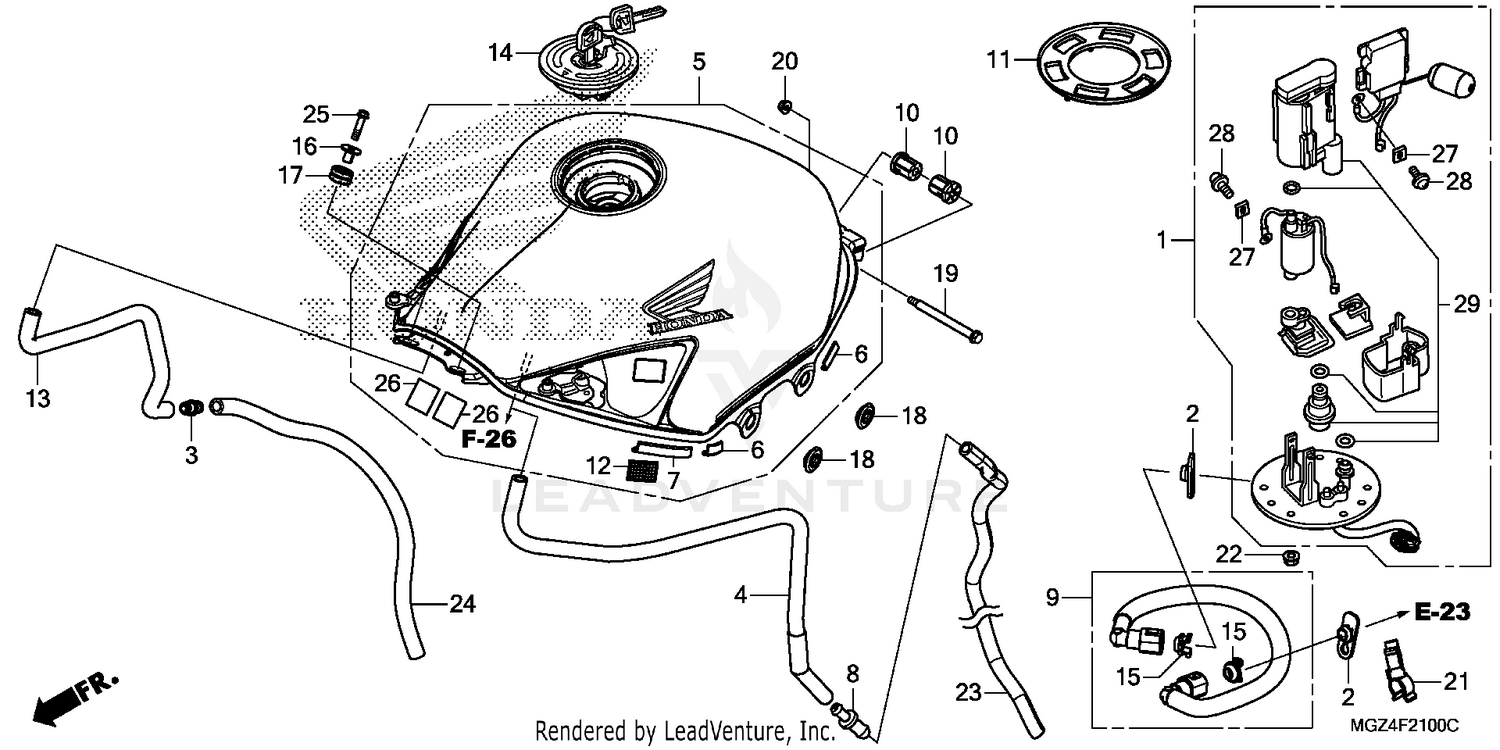 FUEL TANK@FUEL PUMP