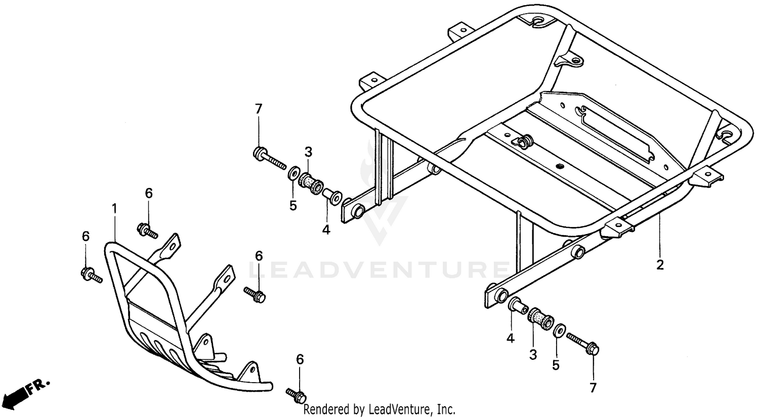 TRX 200 CARRIER 90-91