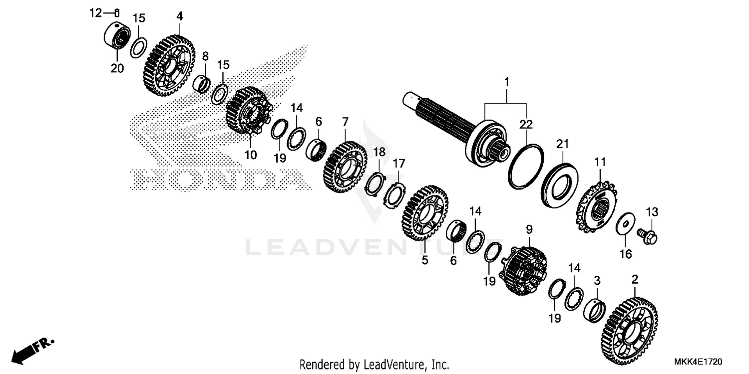 TRANSMISSION             (COUNTERSHAFT)