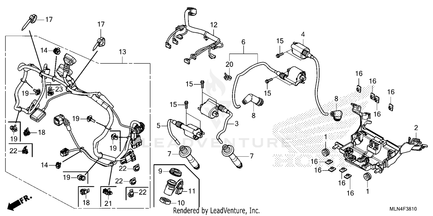 SUB HARNESS@IGNITION COIL