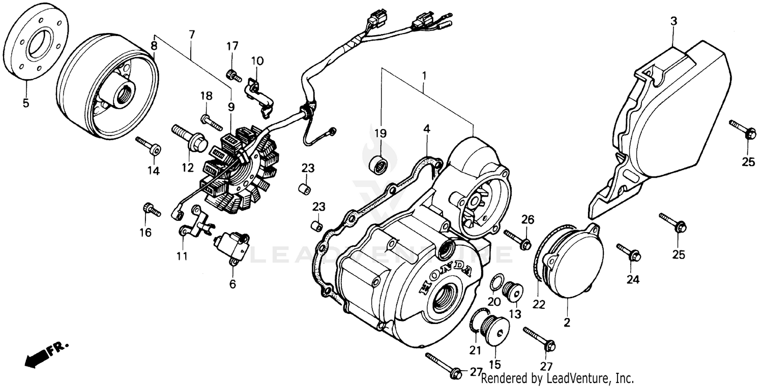LEFT CRANKCASE COVER