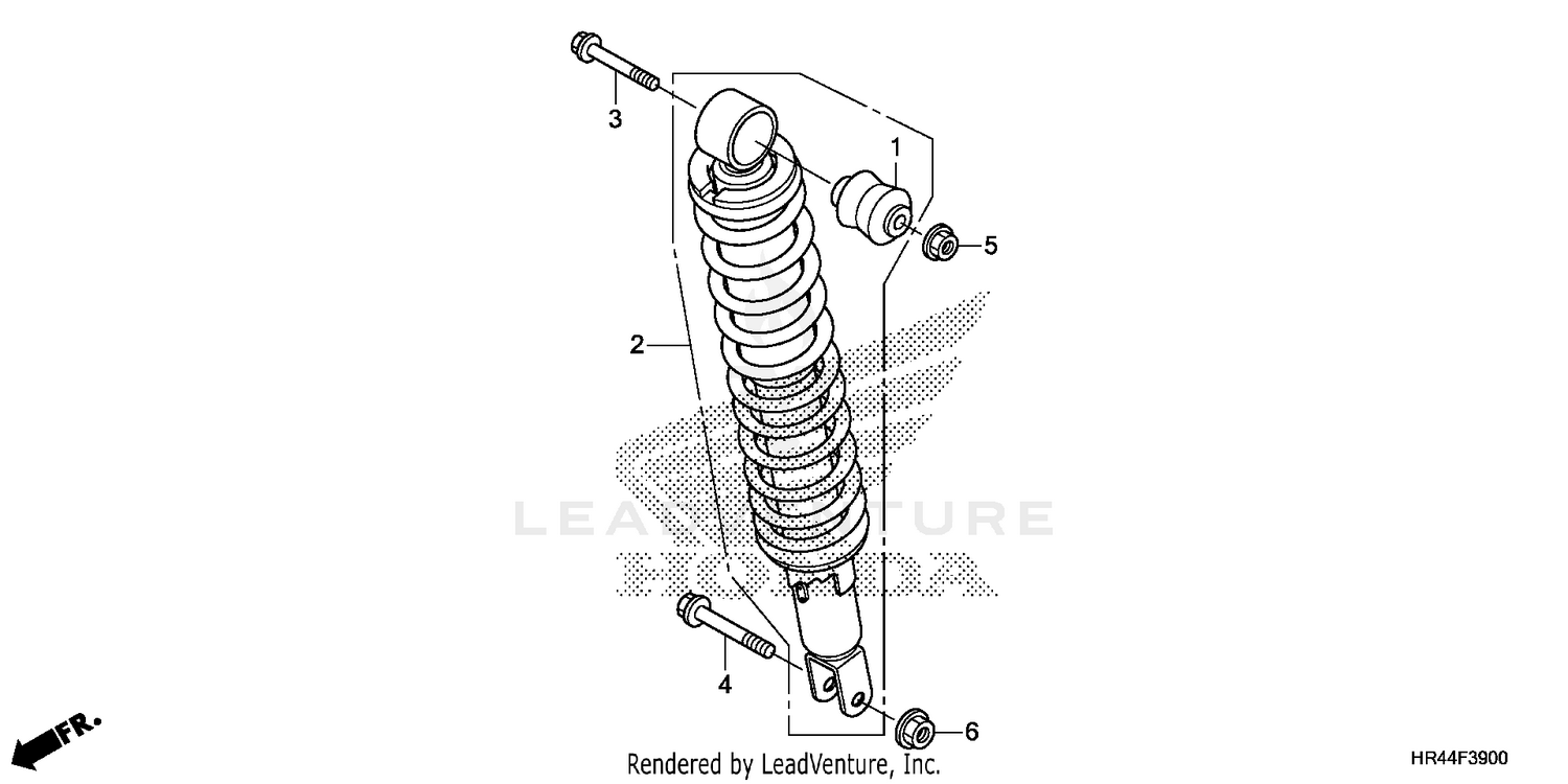 REAR SHOCK ABSORBER