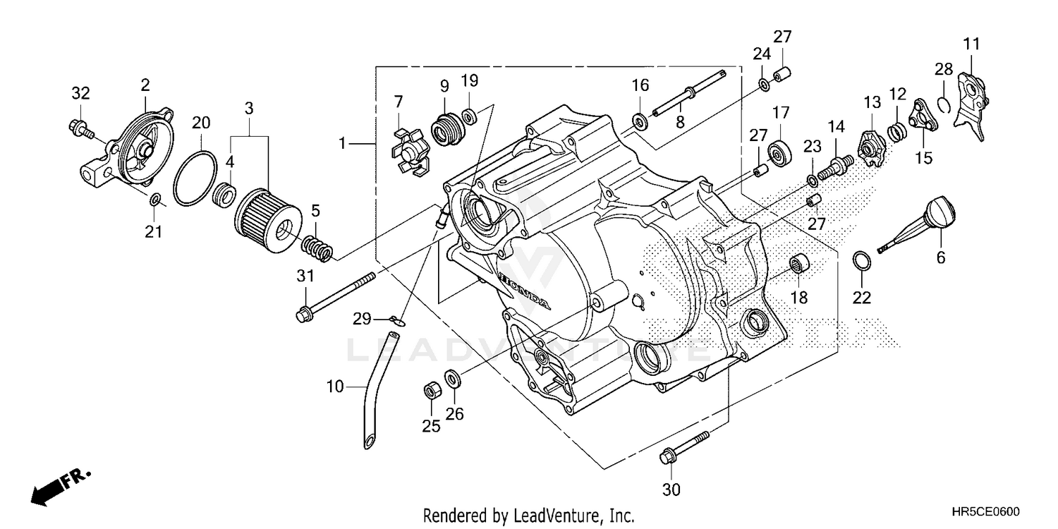 FRONT CRANKCASE COVER