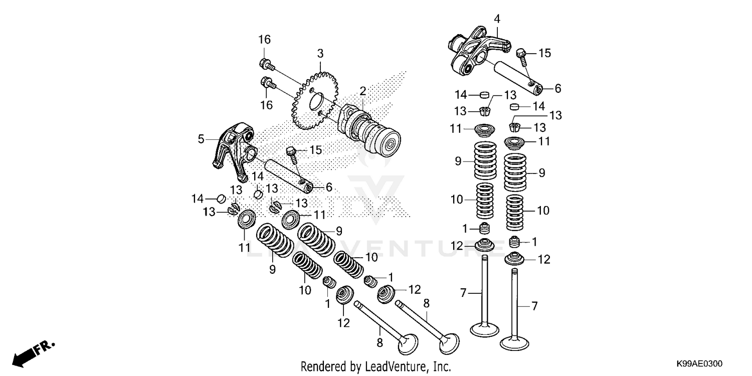CAMSHAFT@VALVE