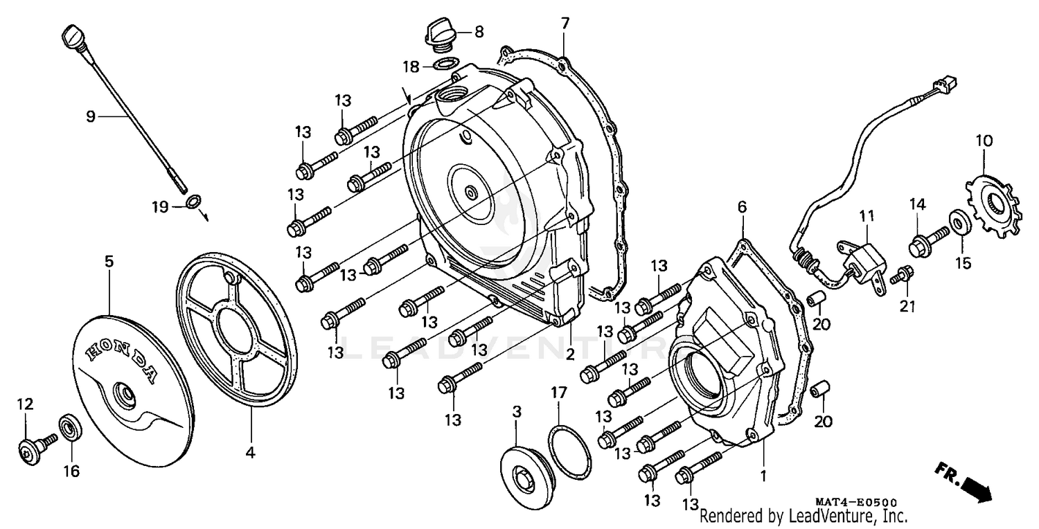 RIGHT CRANKCASE COVER