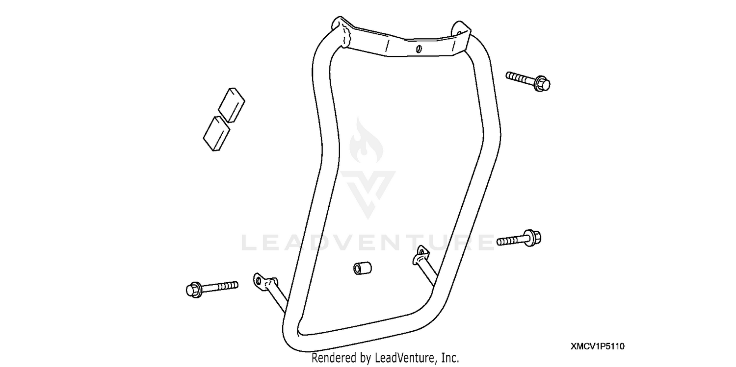CHROME RADIATOR GUARD