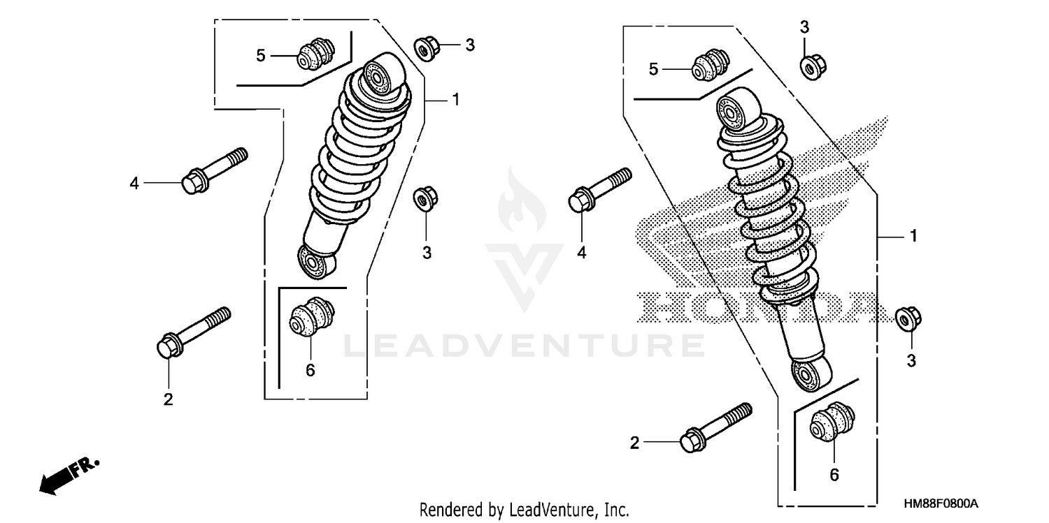 FRONT SHOCK ABSORBER