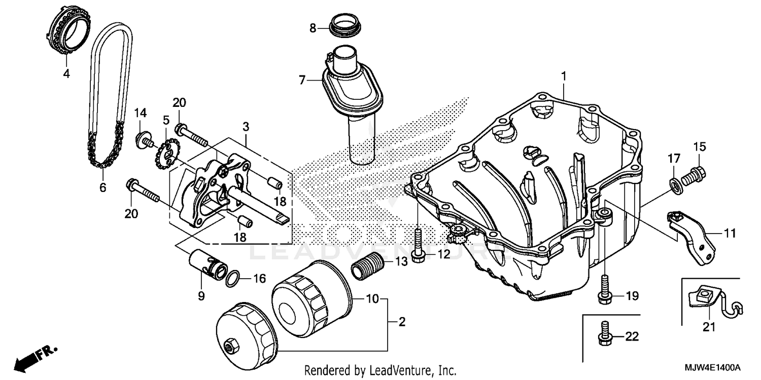 OIL PAN@OIL PUMP