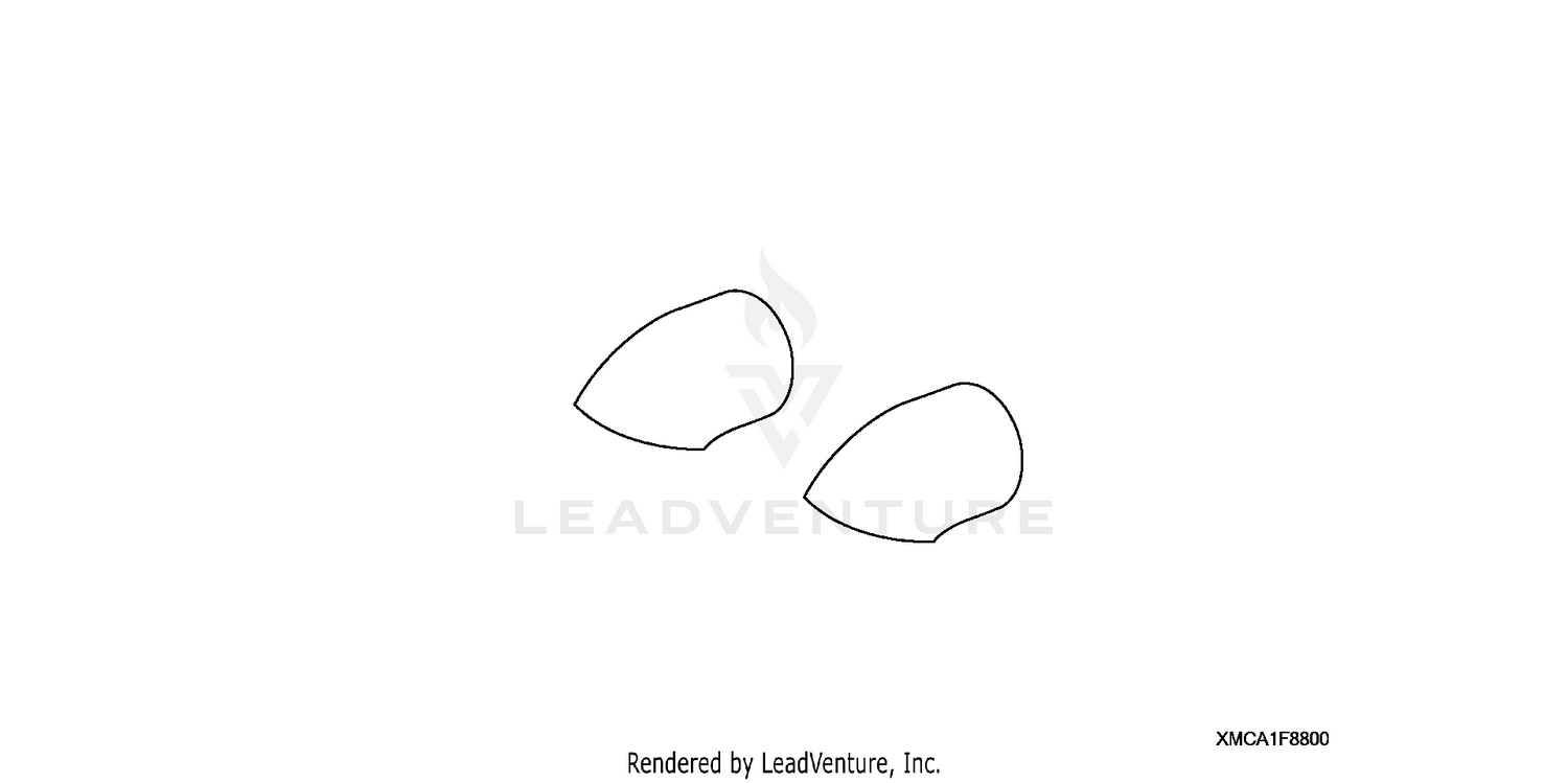 CHROME EXHAUST TIPS (TURN DOWN)