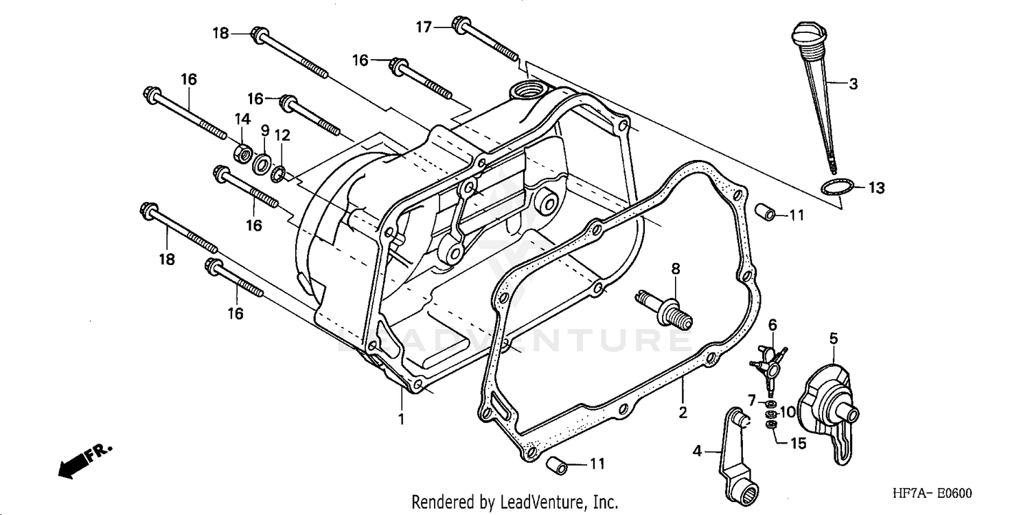 RIGHT CRANKCASE COVER