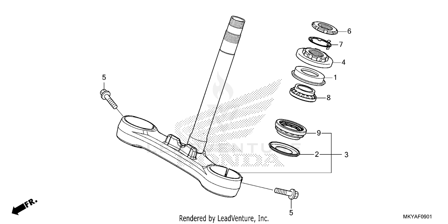 STEERING STEM (CBR650RAC)