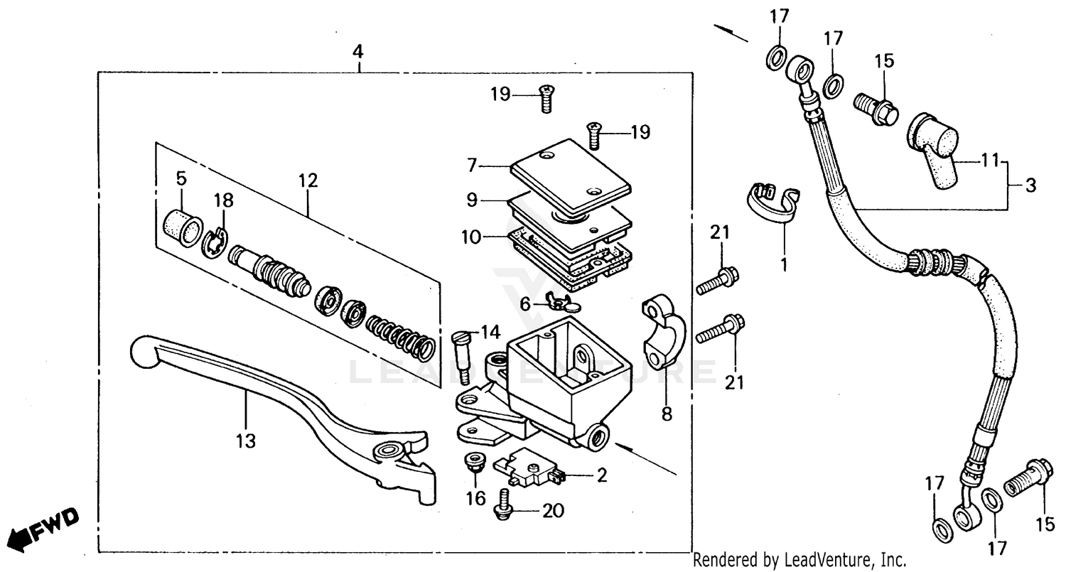 FRONT BRAKE MASTER CYLINDER