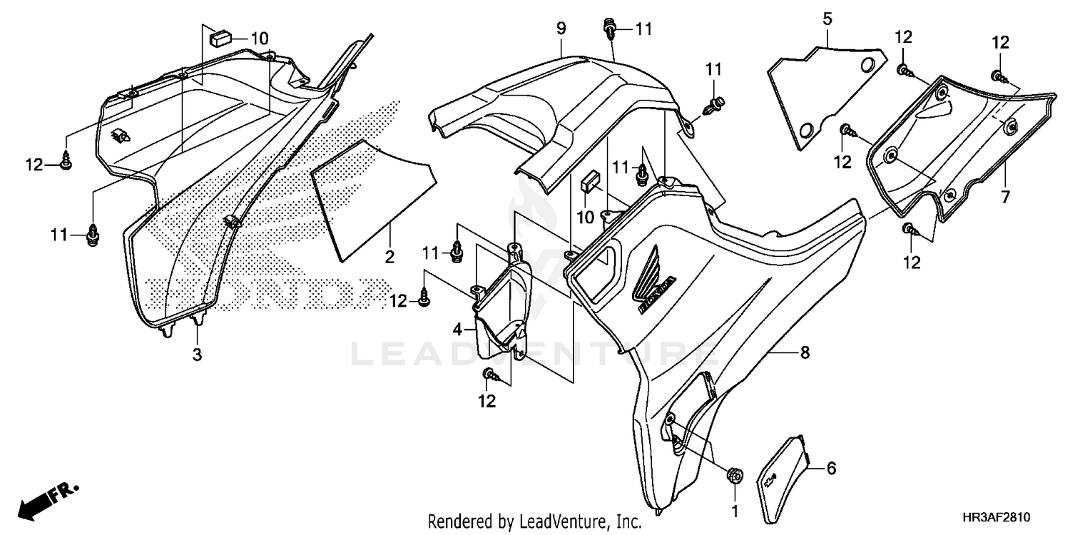 SIDE COVER@TANK COVER