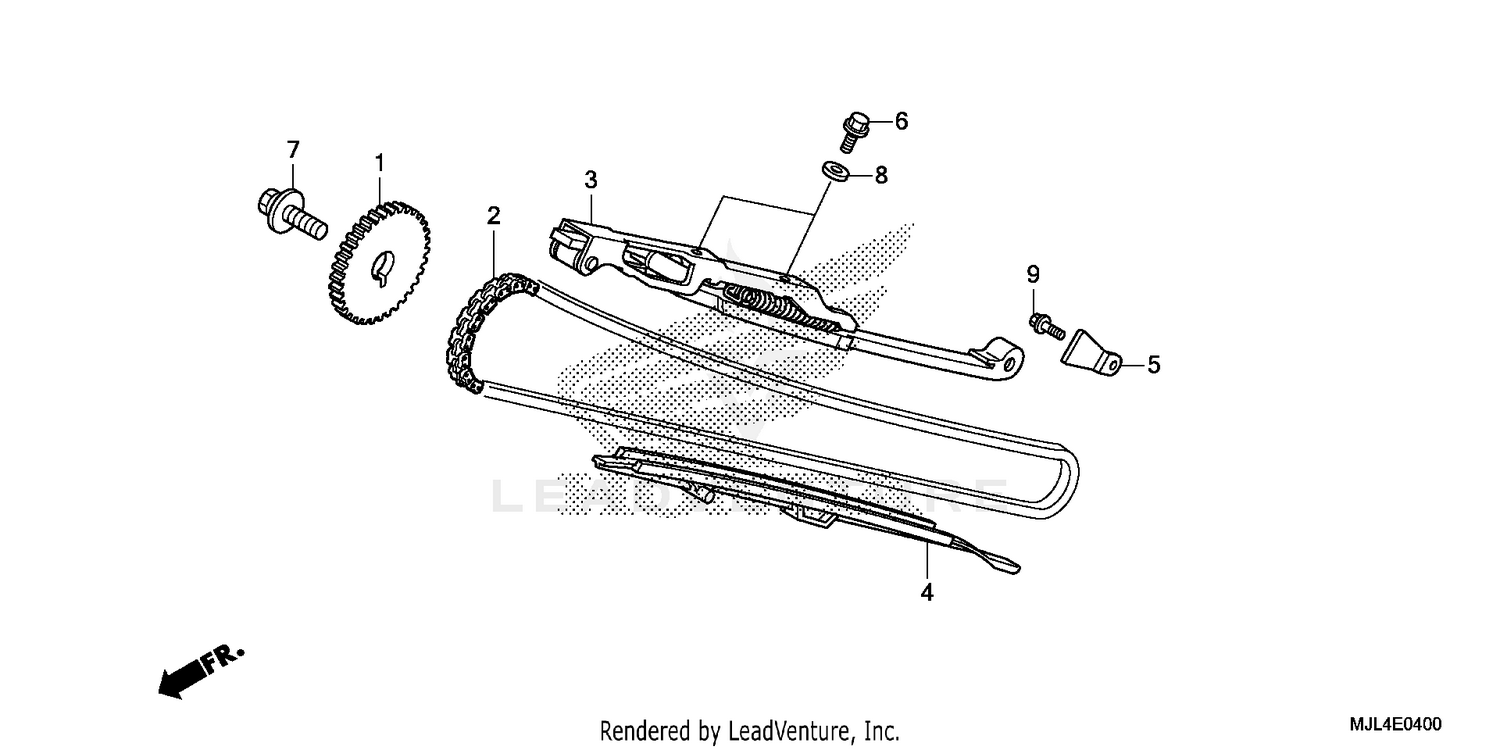 CAM CHAIN + TENSIONER