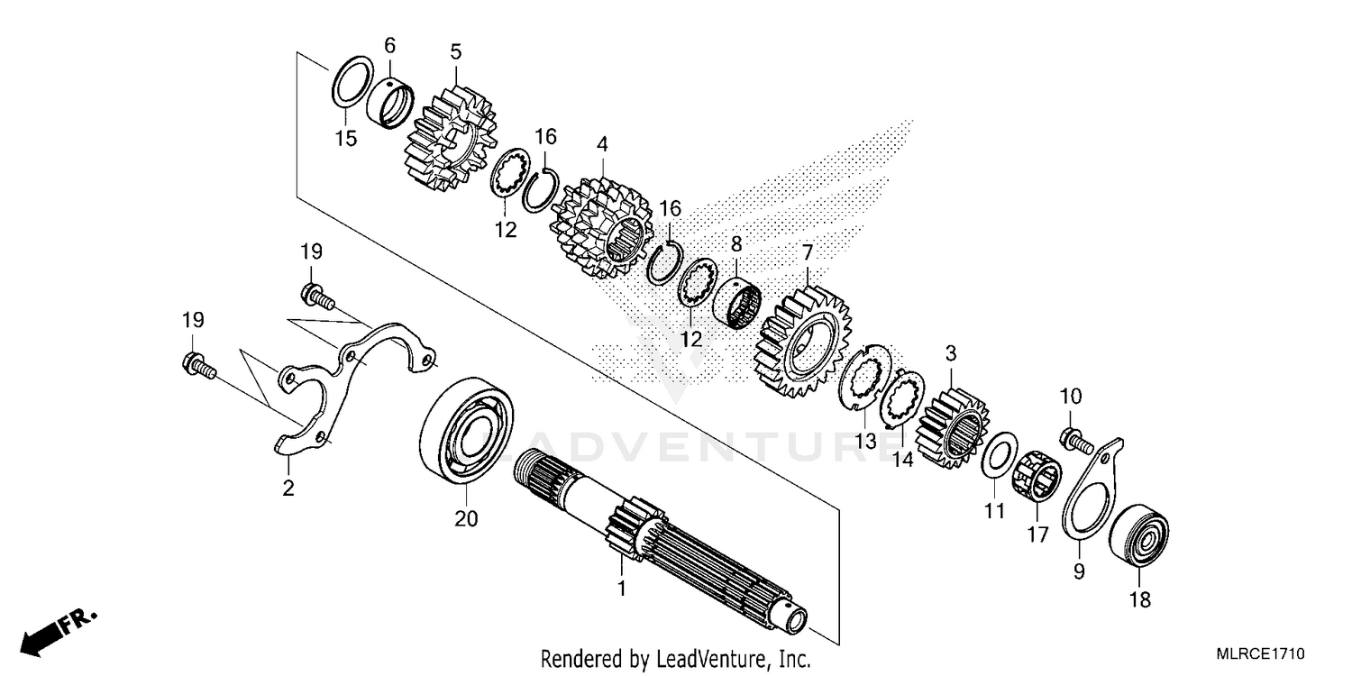 TRANSMISSION (MAINSHAFT)