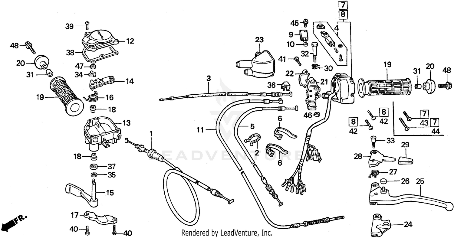 HANDLE SWITCH + CABLES