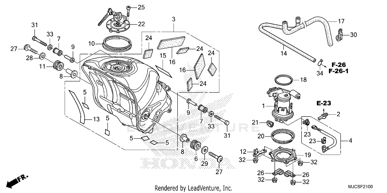 FUEL TANK@FUEL PUMP