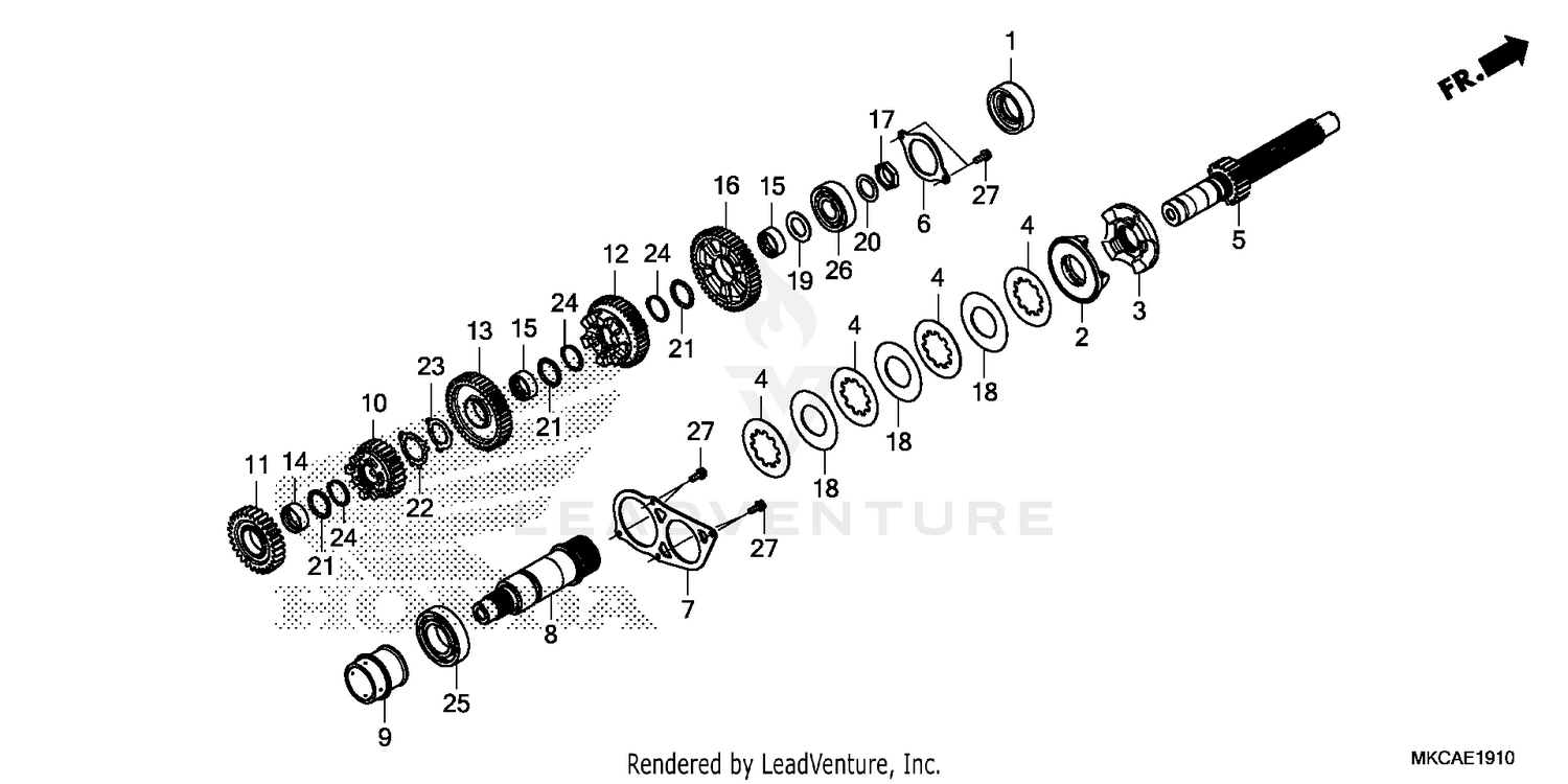 TRANSMISSION (MAINSHAFT)