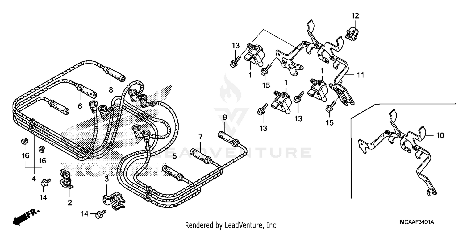 IGNITION COIL            (GL1800'06-)