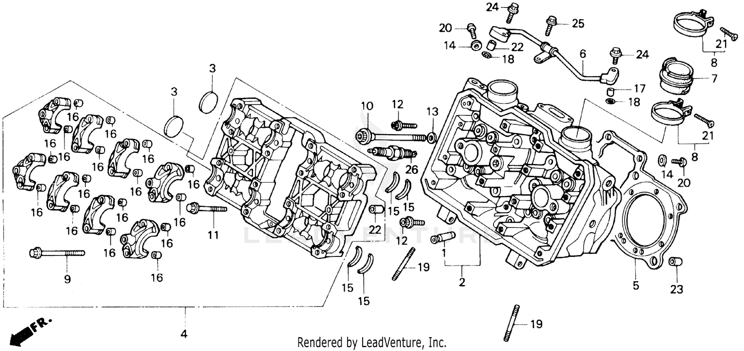 CYLINDER HEAD (FR.)