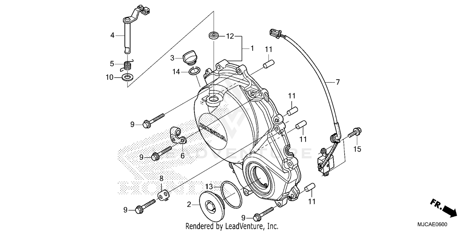 RIGHT CRANKCASE COVER
