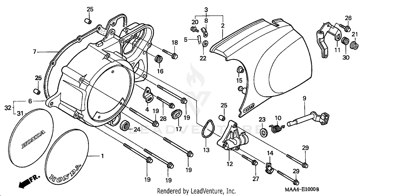 LEFT CRANKCASE COVER