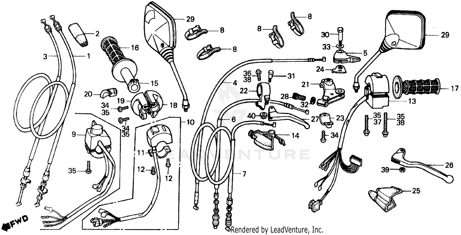 HANDLE SWITCH + CABLE