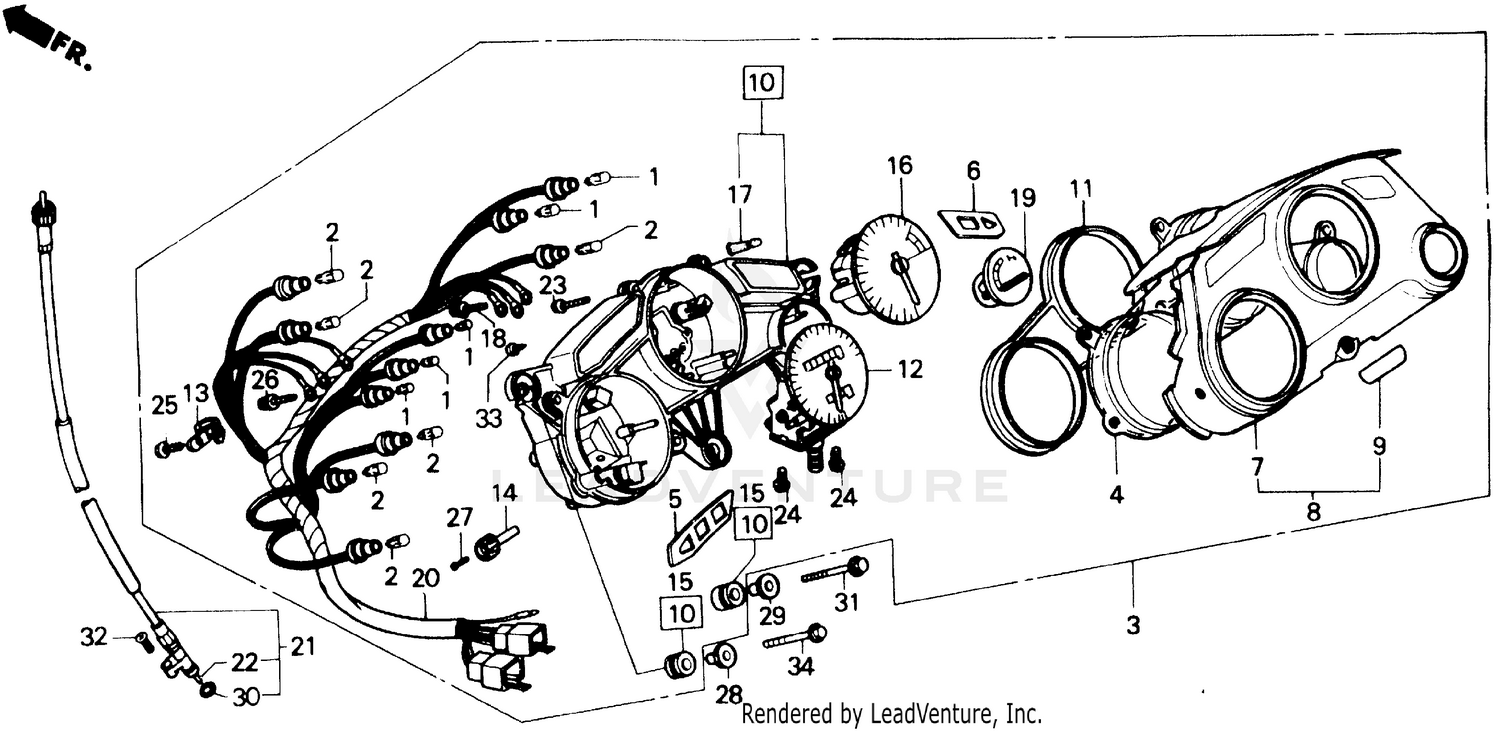 SPEEDOMETER + TACHOMETER