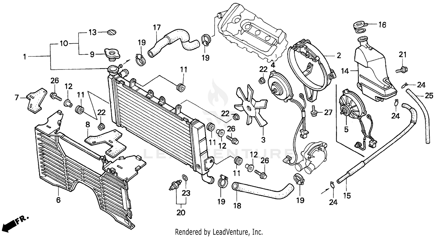 F2 RADIATOR 91-94