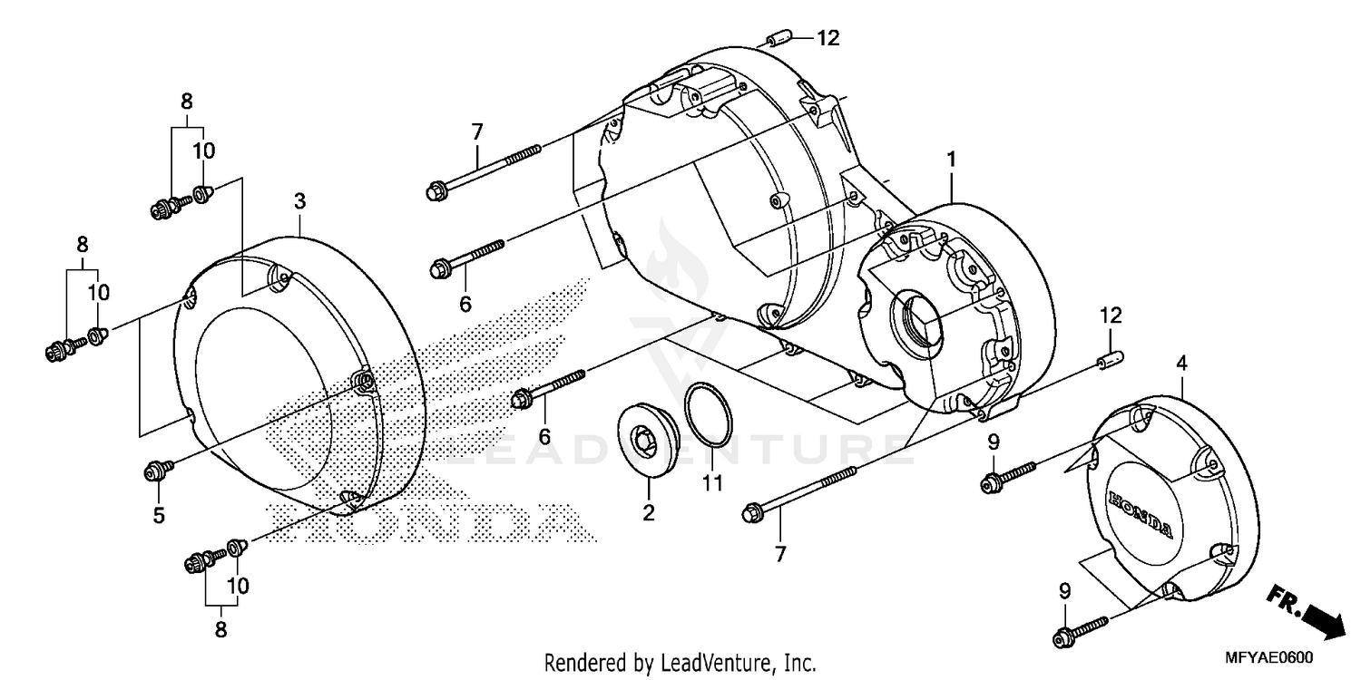 RIGHT CRANKCASE COVER