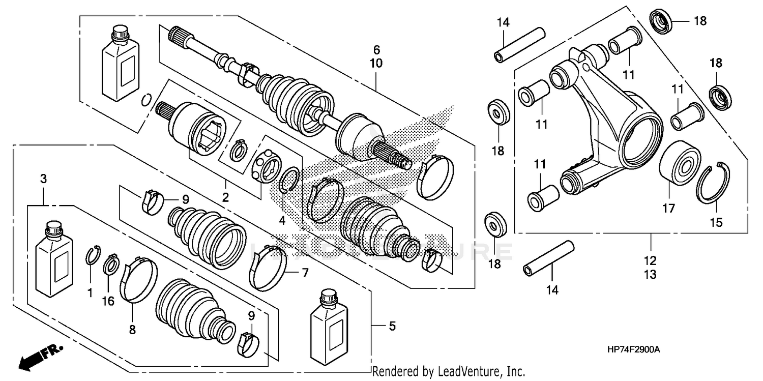 REAR KNUCKLE@REAR        DRIVESHAFT