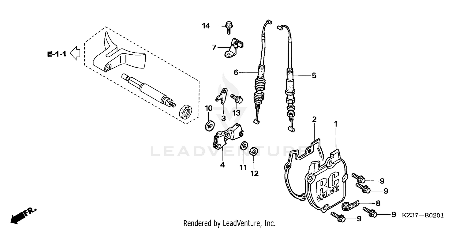 EXHAUST VALVE ('05-'07)